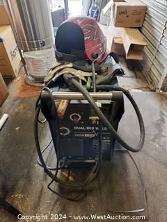 Chicago Electric Dual Mig Welder with Gear