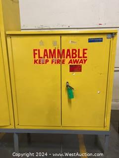 Eagle Model 1930 30 Gal Capacity Liquid Flammable Storage Container (Contents Not Included) 