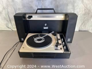 GE Turntable Wildcat Record Player