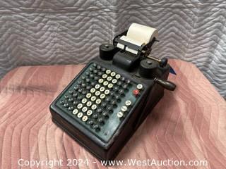 Burroughs Portable Typewriter 