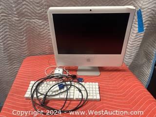 IMac Monitor With Keyboard And Mouse 