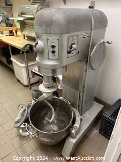 Hobart H600 60-Quart Commercial Mixer with Attachments 