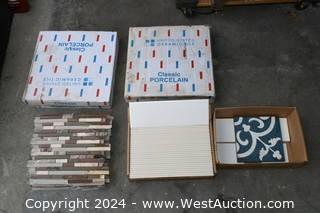 (3) Cases of Ceramic Tiles and Extras