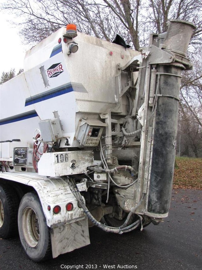 West Auctions Auction Highway Concrete Grinders and Volumetric 10 Yd