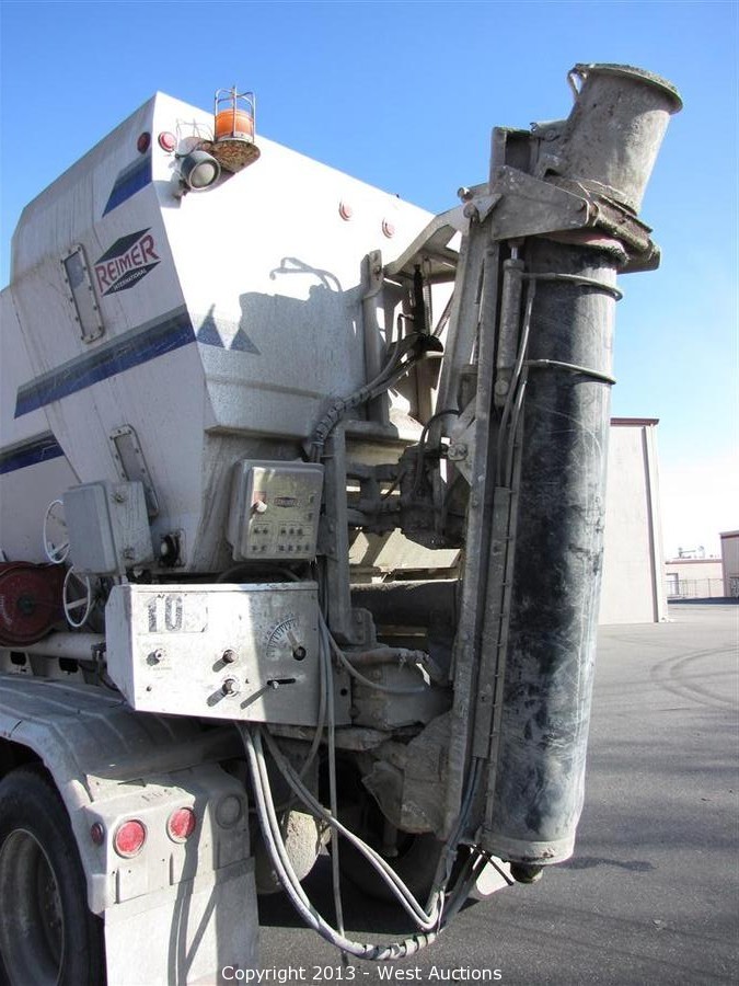 West Auctions Auction Highway Concrete Grinders and Volumetric 10 Yd