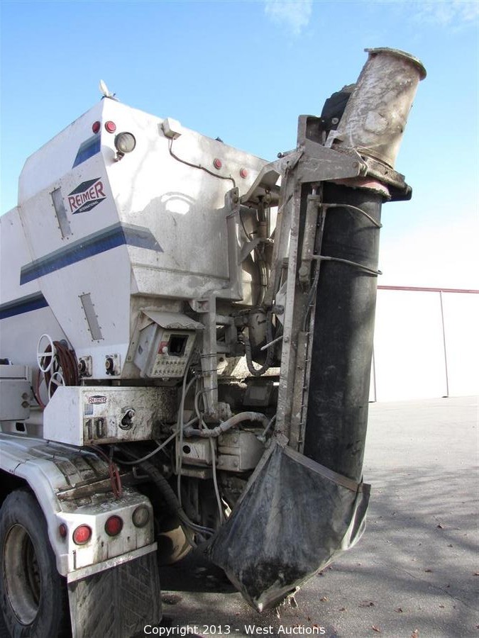 West Auctions Auction Highway Concrete Grinders and Volumetric 10 Yd
